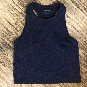 Athleta medium conscious crop racerback tank top EUC